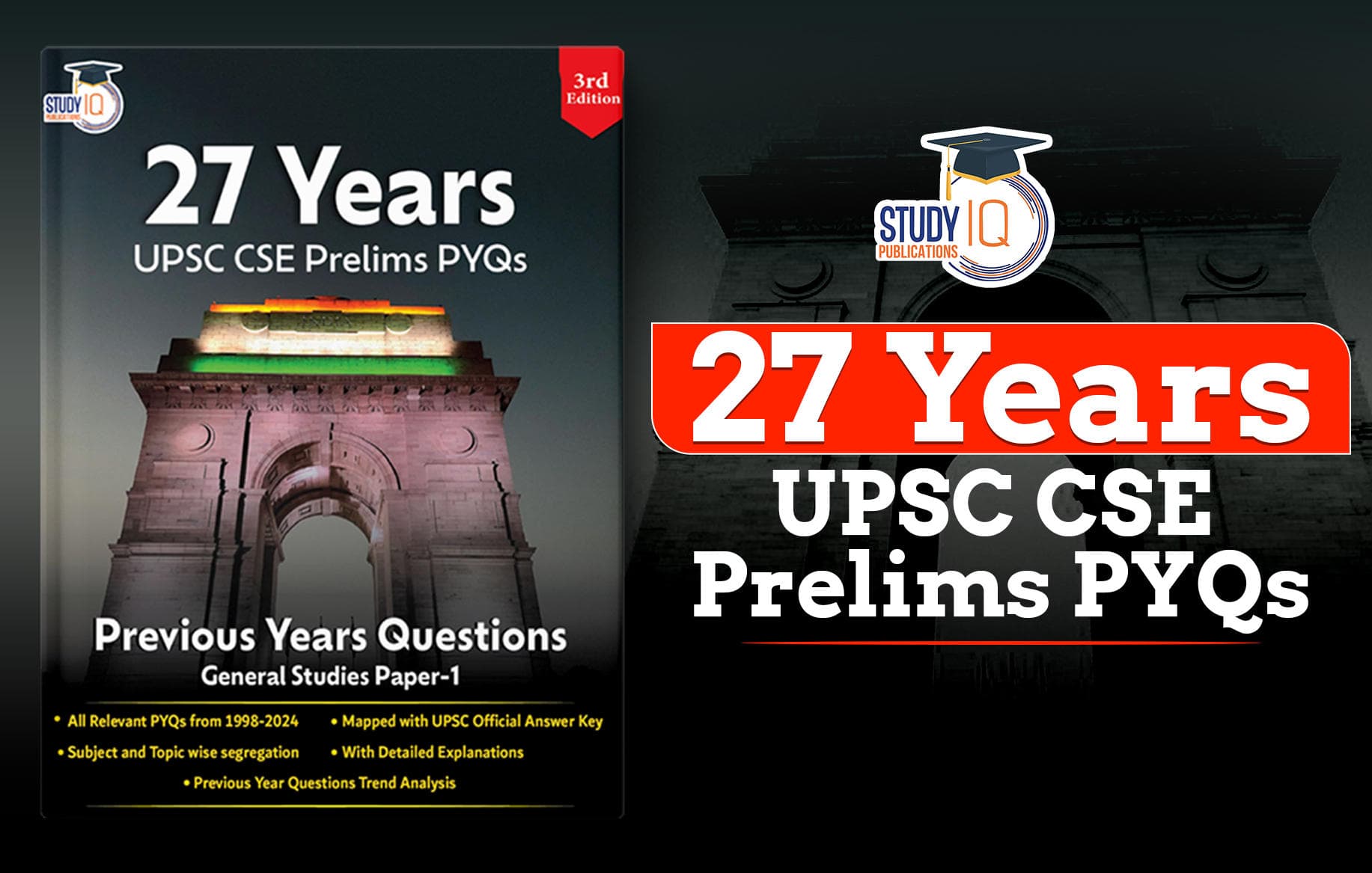 27 Years UPSC CSE Prelims PYQs - Book
