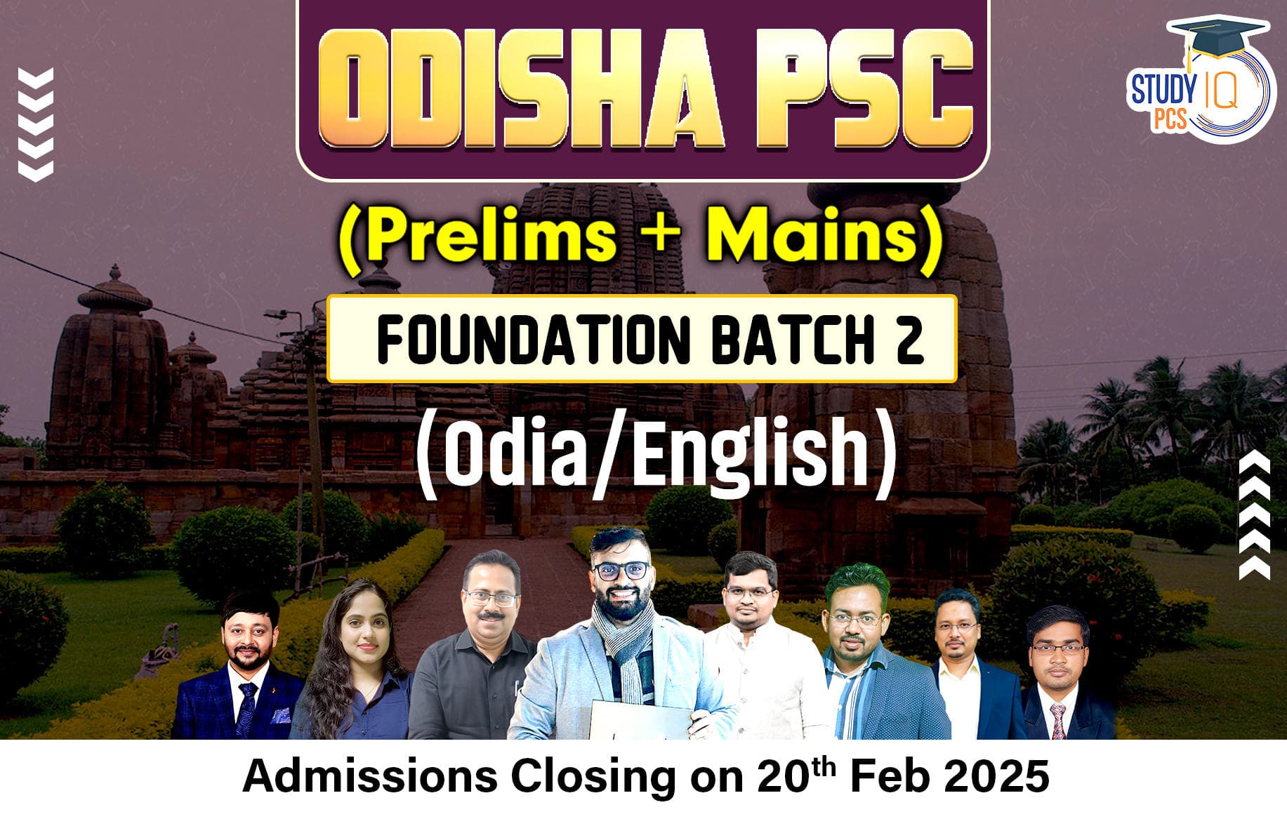 Odisha PSC (Pre + Mains) Foundation Batch 2