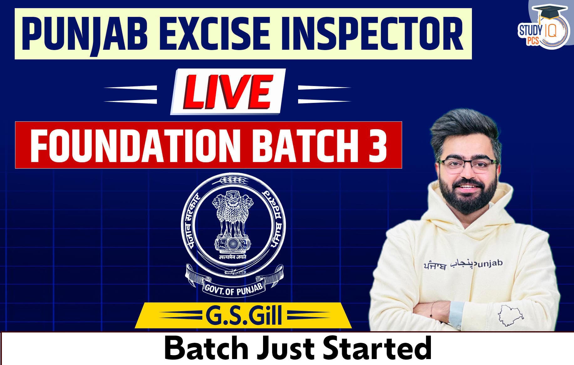 Punjab Excise Live Foundation Batch 3