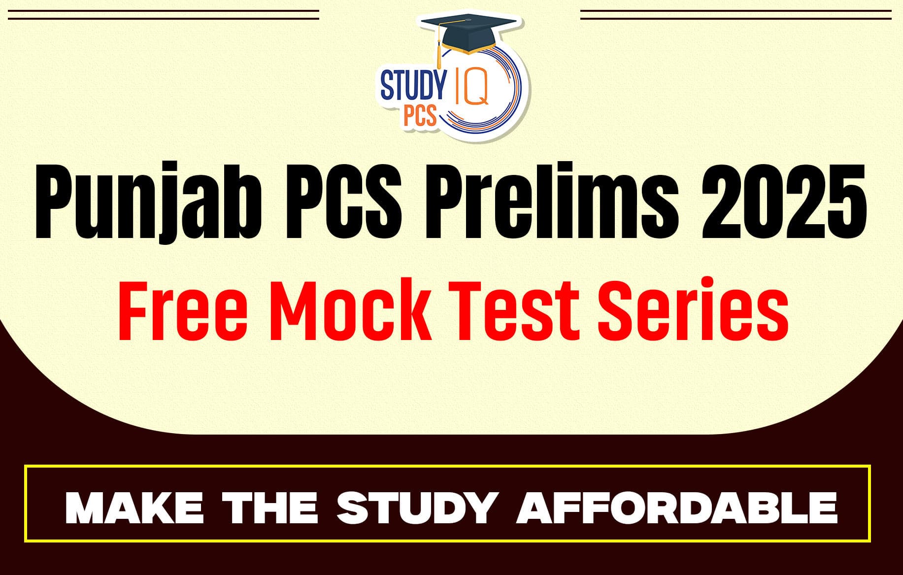 Punjab PCS Prelims 2025 Free Mock Test Series