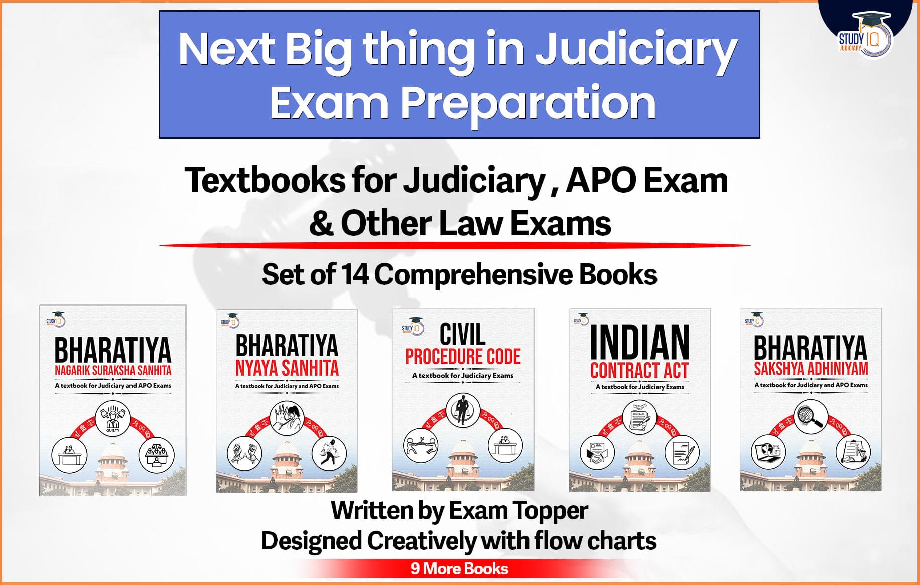 Set of 14 - Judiciary Books