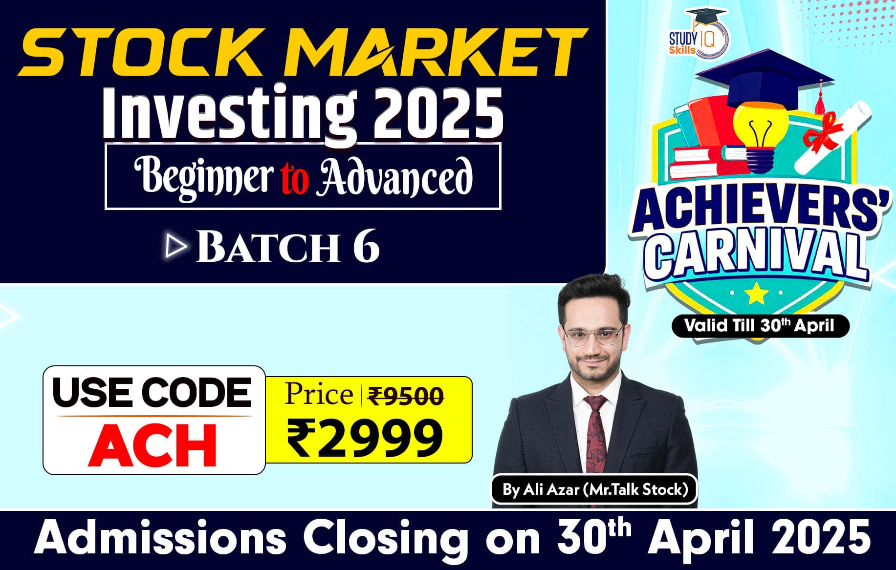Stock Market Investing Basics to Advanced 2025 Batch 6