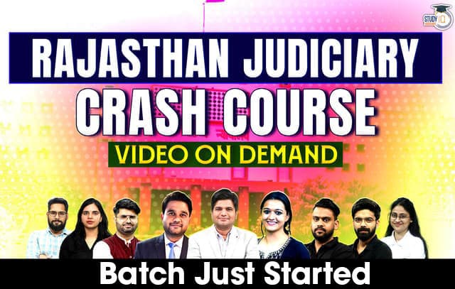 Rajasthan Judiciary Smart Crash Course