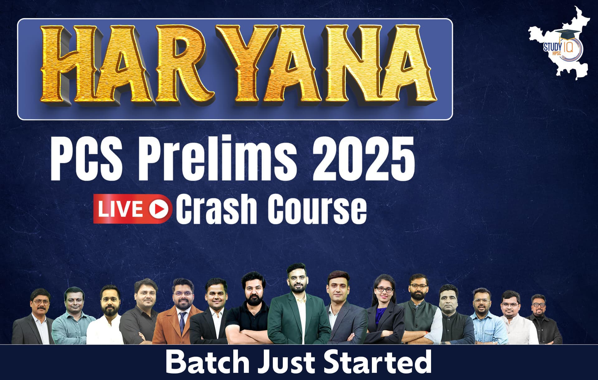 Haryana PCS Prelims Live Crash Course