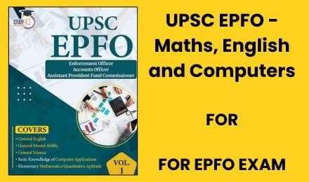 UPSC EPFO - Maths, English and Computers Book for EPFO Exam (English Edition)