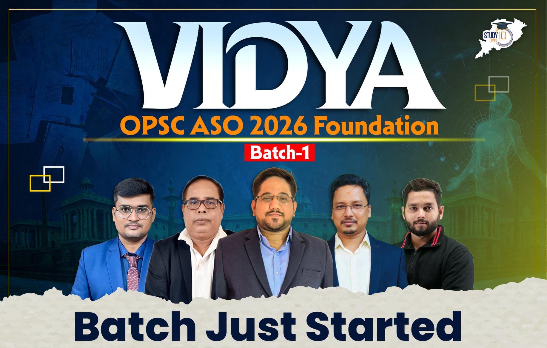 Vidya : OPSC ASO 2026 Foundation Batch