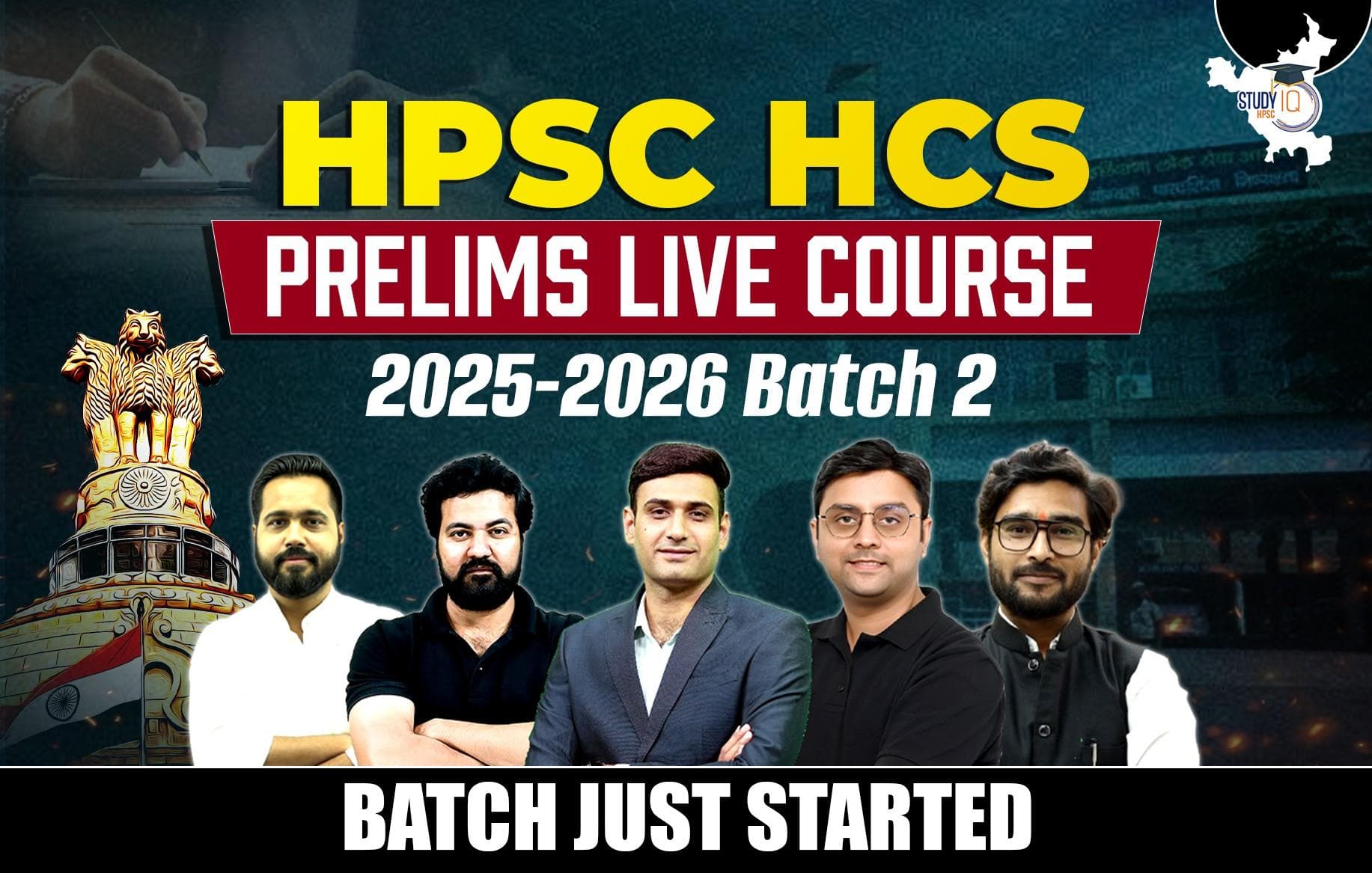 HPSC HCS Prelims 2025-26 Live Course-2 (Gold)