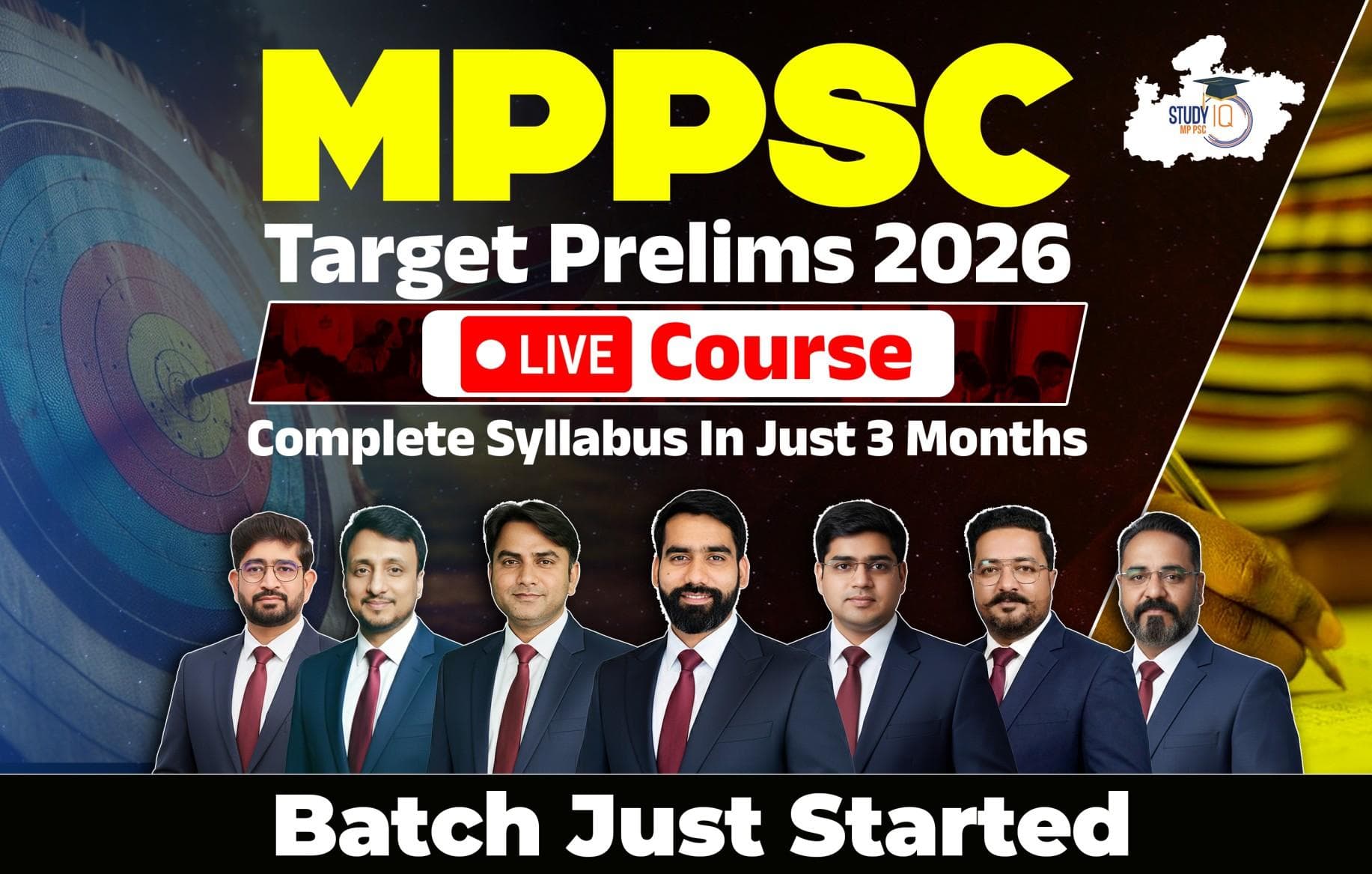 MPPSC Target Prelims Live Course 2026 (Gold)