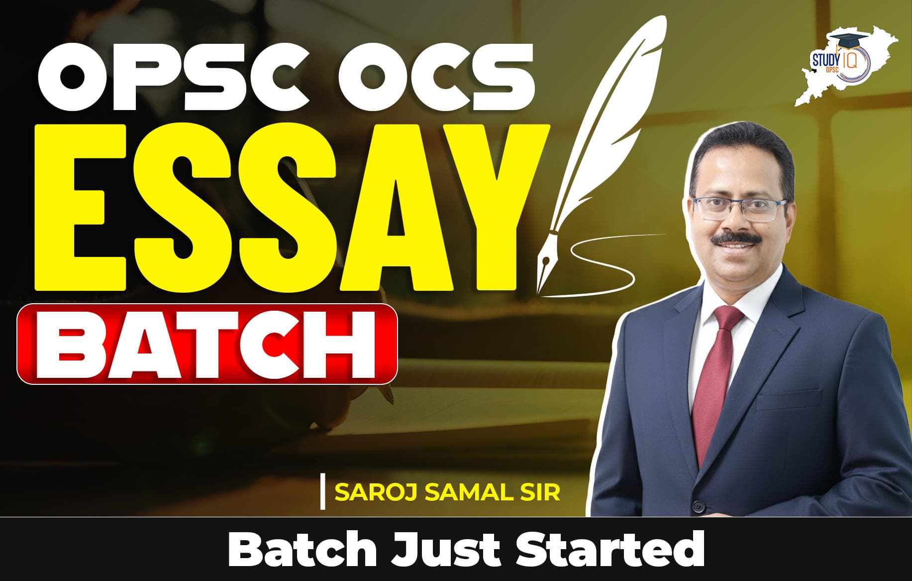 OPSC OCS Essay Batch by Saroj Sir