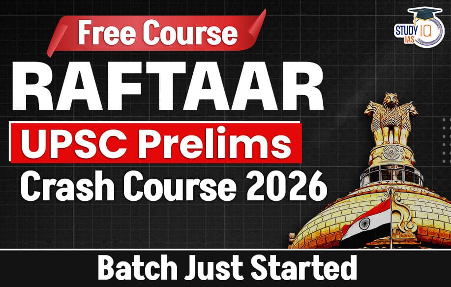 RAFTAAR UPSC Prelims Free Crash course 2026