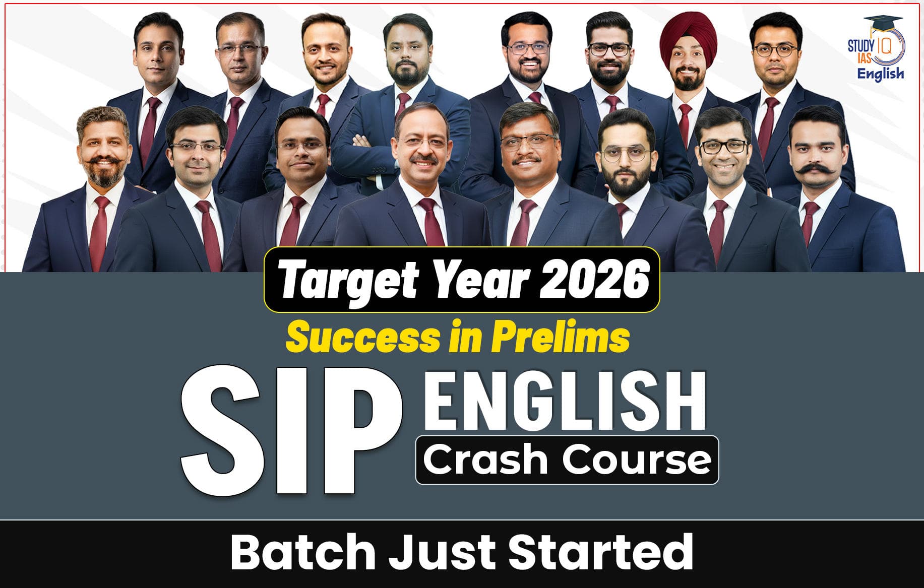 UPSC IAS Live SIP 2026 Crash Course March English Batch
