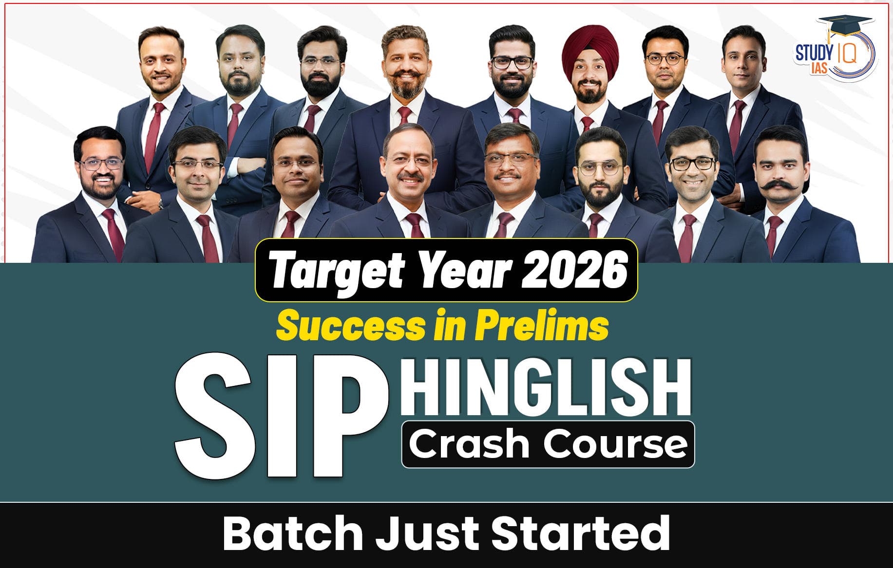 UPSC IAS Live SIP 2026 Crash Course March Evening Batch