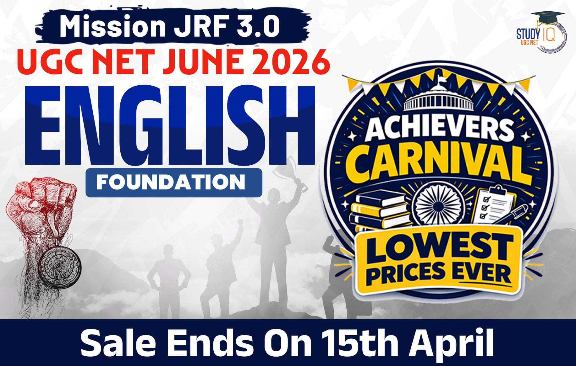 Mission JRF UGC NET 2026 English Foundation Batch 3.0