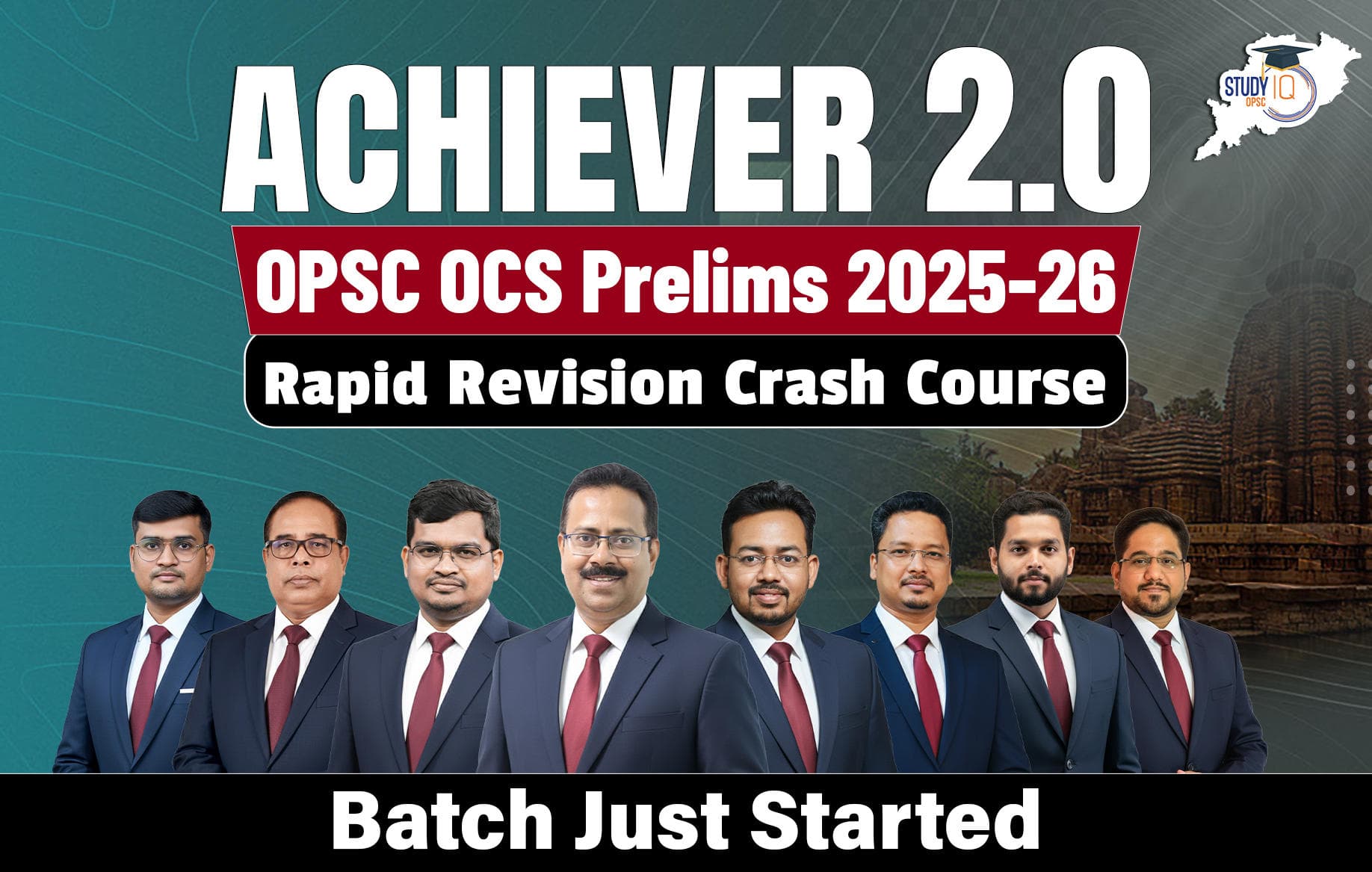Achiever 2.O: OPSC OCS Prelims 2025-26 Rapid Revision Crash Course Batch 2