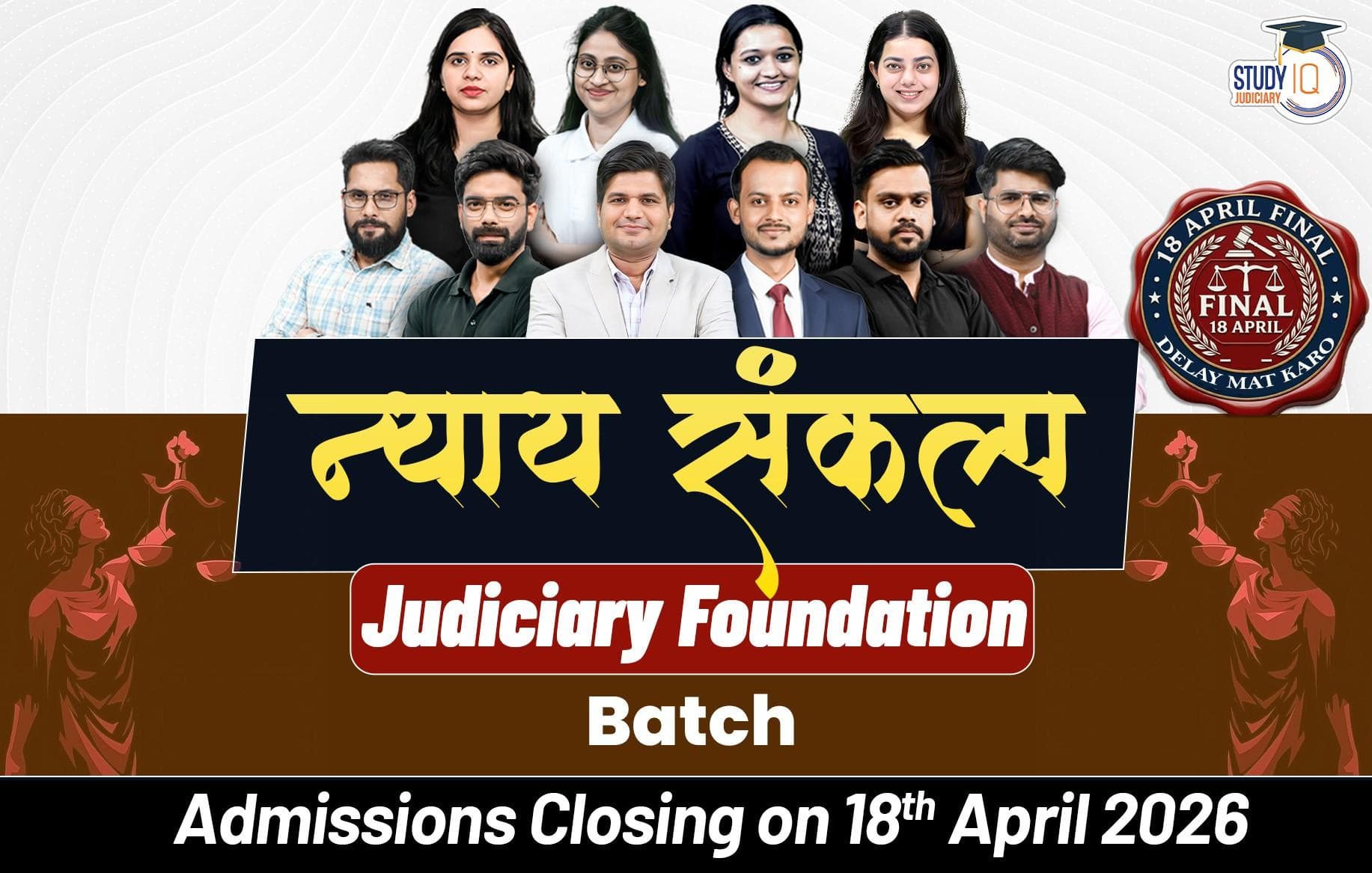 Nyaya Sankalp Judiciary Live Foundation Batch (Gold)
