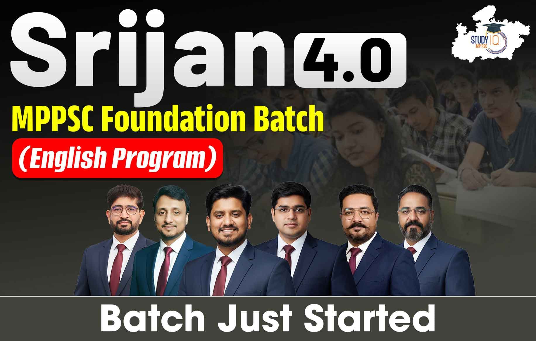 SRIJAN MPPSC Foundation English Batch 4 (Gold)