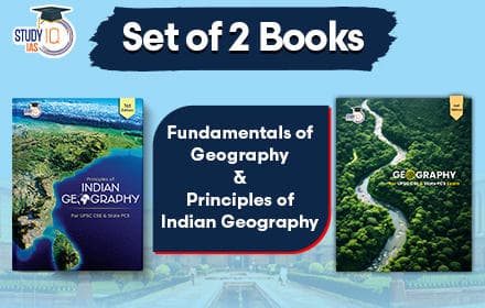 Set of two - Fundamentals of Geography & Principles of Indian Geography - Book