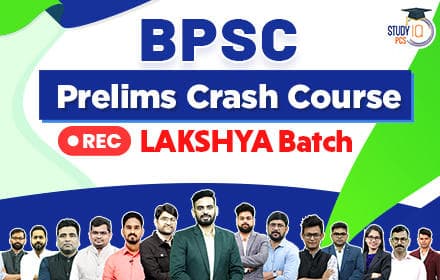 BPSC Prelims Crash Course Lakshya Batch