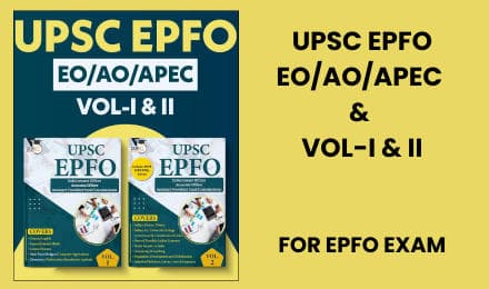 UPSC EPFO Enforcement Officer, Accounts Officer & Assistant Provident Fund Commissioner for UPSC EPFO (EO/ AO/ APFC) Vol-1 & 2 Exams 2025